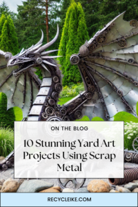 10 DIY Scrap Metal Yard Art Ideas for Beginners