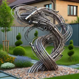 Abstract Yard Sculptures