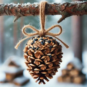 Birdseed Pinecone Feeders