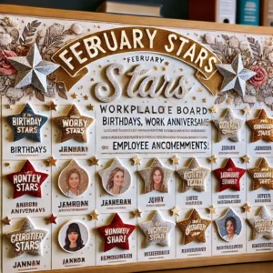 Celebrate Milestones February Stars