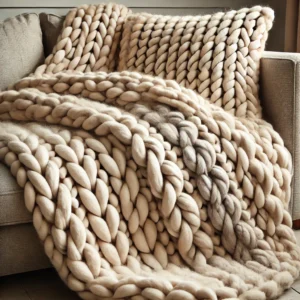 Chunky Knit Blanket