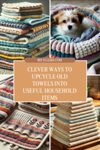 Upcycle Old Towels