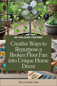 How to Repurpose a Broken Floor Fan