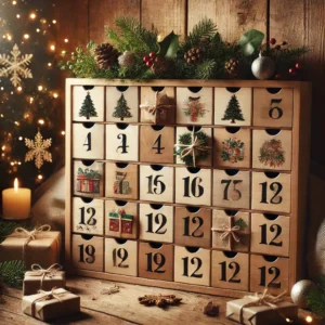 DIY Wooden Advent Calendar