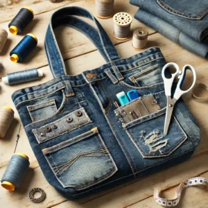 Denim Tote Bag