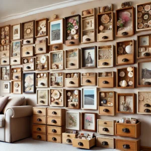 Drawer Shadow Boxes for Art Displays