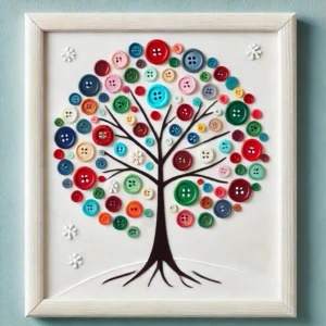 Easy Button Tree Art