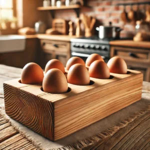 wooden Egg Holder