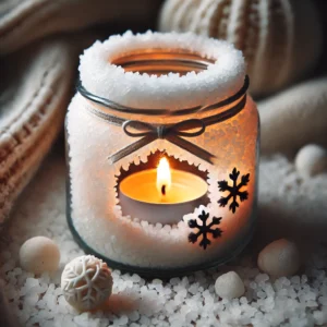 Epsom Salt Candle Holders