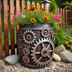 Functional Scrap Metal Art