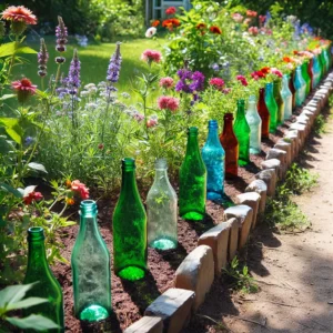 Glass Bottle Border