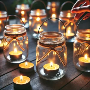 Glass Jar Lanterns