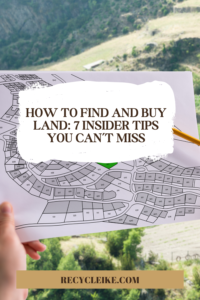 How to Find and Buy Land