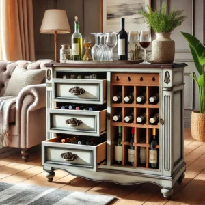 Make it into a Bar Cart