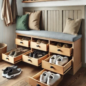 Mudroom Shoe Storage