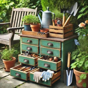 Outdoor Storage for Gardening Tools