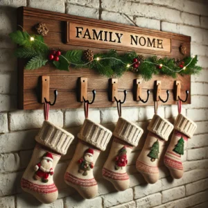 Personalized Stocking Hanger