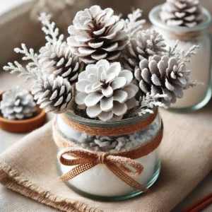 Pinecone Winter Centerpieces