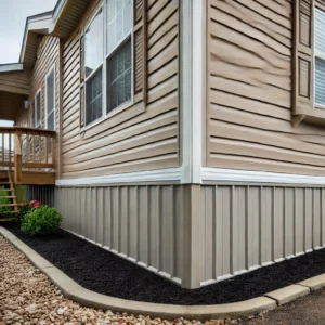 Replace Mobile Home Skirting