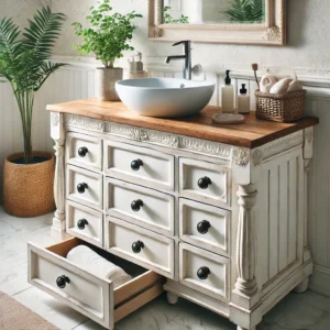 Repurpose as a Bathroom Vanity