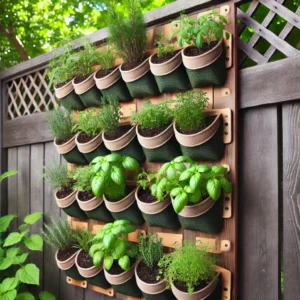 Shoe Organizer Herb Garden