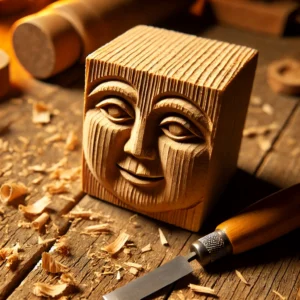 Simple Face Carvings