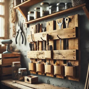 Small Pallet Tool Organizer