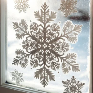 Snowflake Window Clings