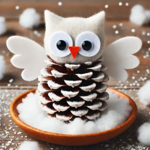 Snowy Pinecone Owls