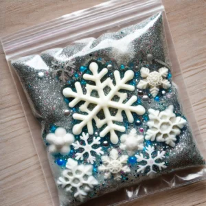 Snowy Sensory Bags