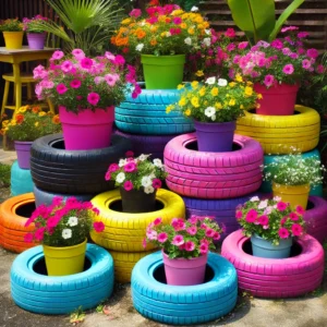 Tire Planters