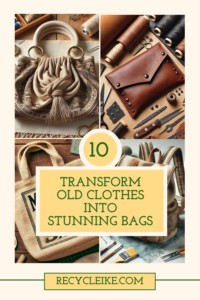 Creative Upcycled Bags You Can Make at Home