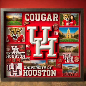 University of Houston Pride Shadow Box