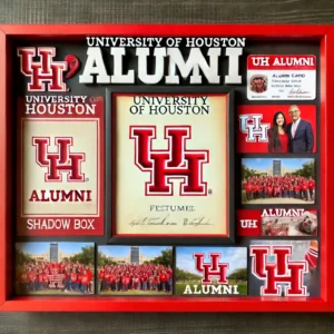 University of Houston Pride Shadow Box