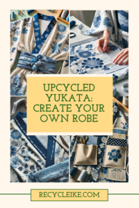 Easy Upcycle DIY: Turn a Yukata Into a Robe