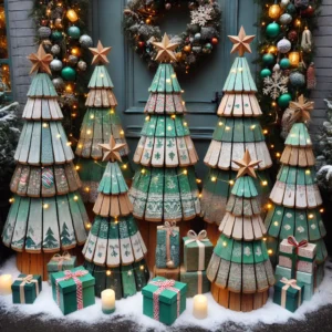 Wooden Christmas Trees