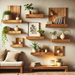 Wooden Shelves