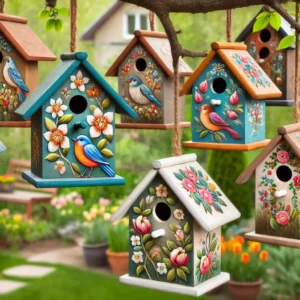 Birdhouse Decorating