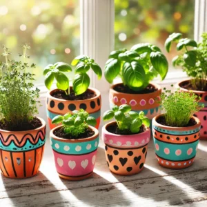 DIY Herb Planters