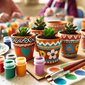 Decorating Plant Pots